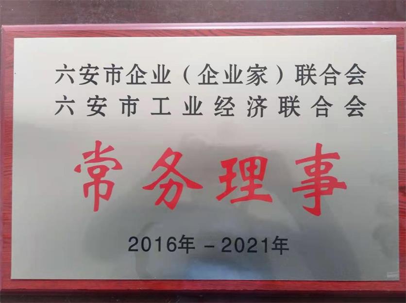 常务理事证书